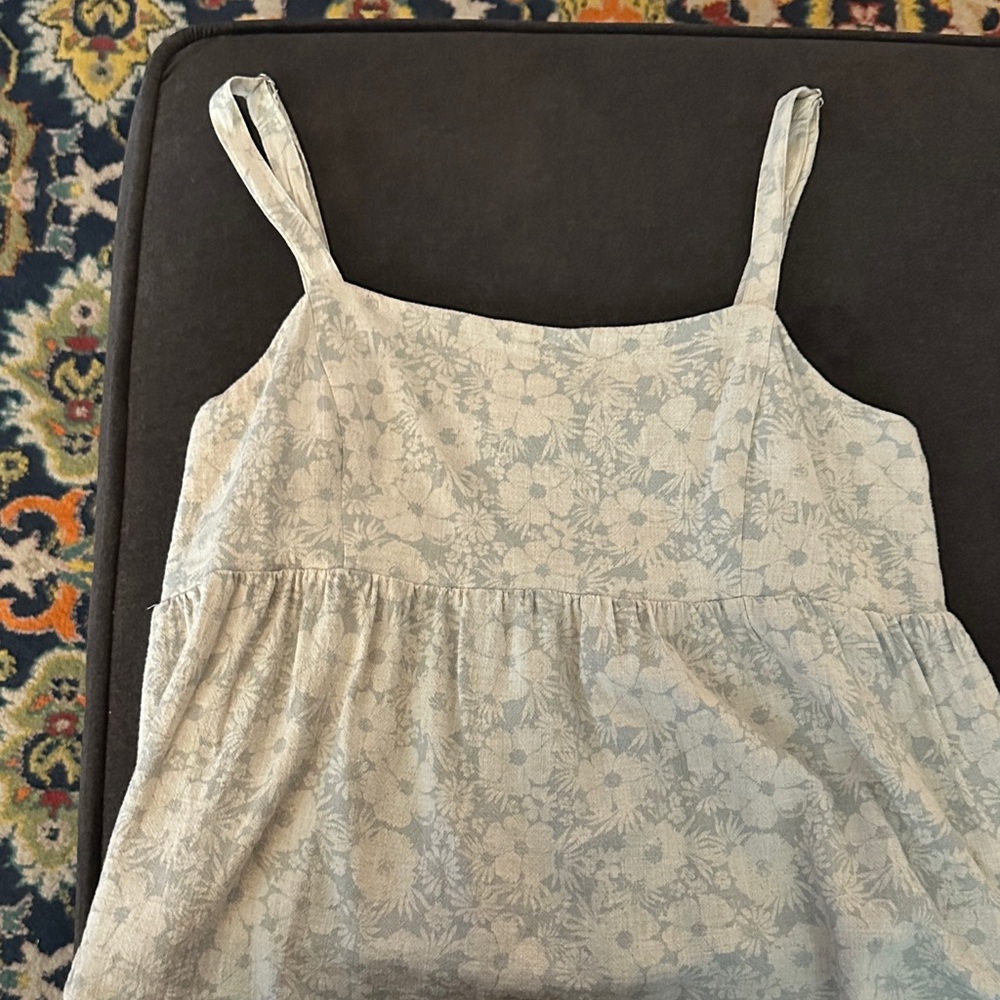 Gentle Fawn Cream/grey Floral Tank Top